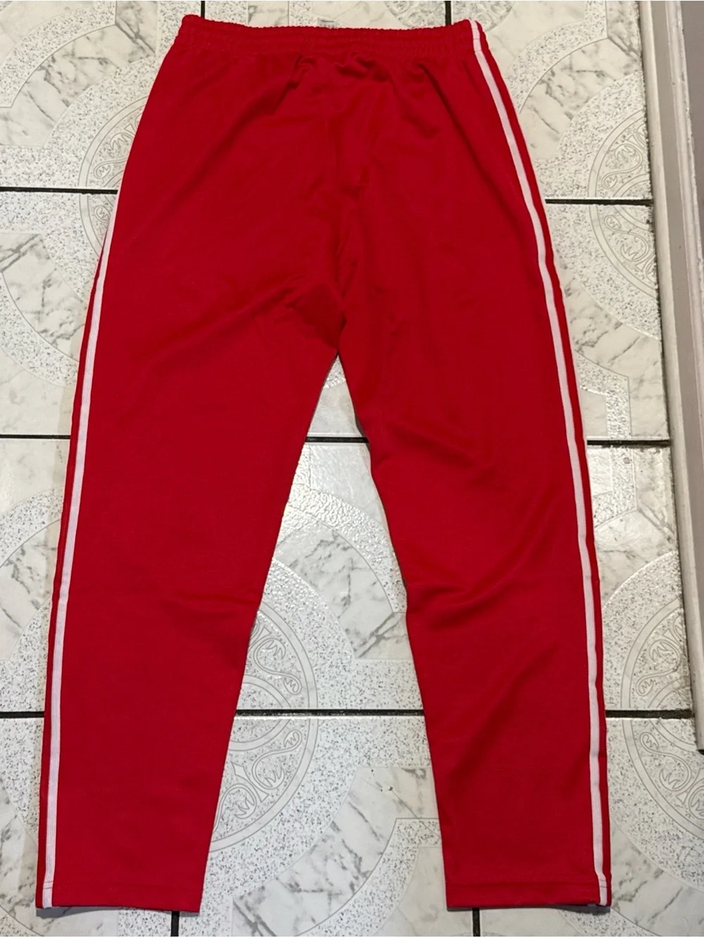 New Adidas Liverpool FC Originals Track Pants Ruby Red Men’s Size Medium JZ0139